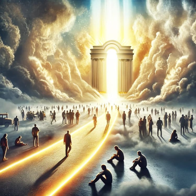 多くの人は天国を望むが、非常に少ない人しかそこに入れない